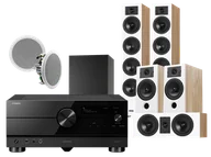 Kino domowe - Yamaha RX-A6A (czarny) + Diva 6 + 3 + 7 (dąb) + RD 280 + Basso 880 - miniaturka - grafika 1