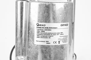 Pompa głębinowa do wody nurek białoruska dolnossąca studni 280W GEKO - Pompy wodne - miniaturka - grafika 5