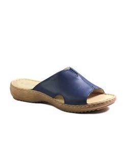 KLAPKI MARCO TOZZI - 2-27901-20 805 NAVY - Marco Tozzi - Klapki i japonki damskie - miniaturka - grafika 1