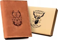 Portfele - Always Wild Duży, Pionowy Portfel Męski Ze Skóry Naturalnej - miniaturka - grafika 1
