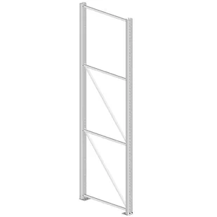 META Ramy regałów paletowych, wysokość 4400 mm, głębokość 1100 mm 76098 - Szafy i regały magazynowe - miniaturka - grafika 1