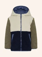 Moda i Uroda OUTLET - S.Oliver Red Kurtka Pluszowa blau - miniaturka - grafika 1