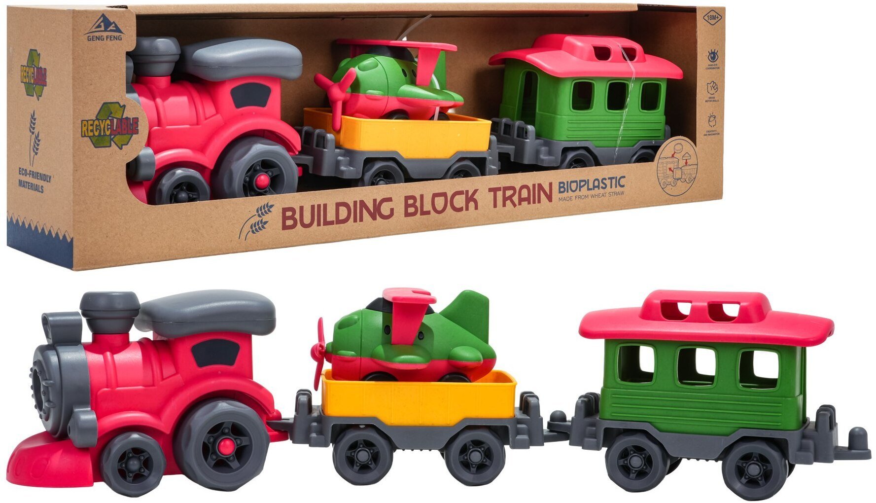 Lean Sport Zestaw Pociąg + Wagony