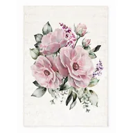 Dywany - Różowo-kremowy dywan odpowiedni do prania 80x140 cm New Carpets – Oyo home - miniaturka - grafika 1