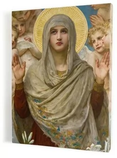 Matka Boża, obraz religijny na płótnie - Ikony i obrazy sakralne - miniaturka - grafika 1