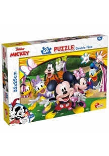 Disney Junior Puzzle Double-Face M-PLUS 48 Mickey - Puzzle - miniaturka - grafika 1