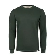Bluzy męskie - Lee Cooper polarowa bluza męska zielona, Rozmiar L - miniaturka - grafika 1