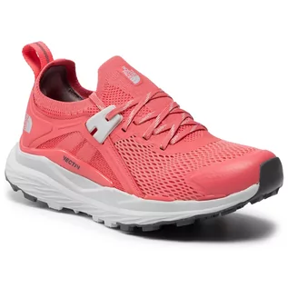 Buty sportowe damskie - The North Face Trekkingi Vectiv Hypnum NF0A4PFL0VT1 Fiesta Red/Tin Grey 060 - grafika 1