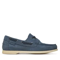 Mokasyny męskie - Mokasyny Manebi K 1.4 KM Granatowy - miniaturka - grafika 1