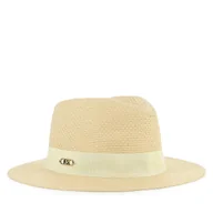 Czapki dla dzieci - Kapelusz MICHAEL KORS KIDS R30418 Beżowy - miniaturka - grafika 1