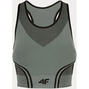 Biustonosz sportowy damski H4Z22 STAD018 4F - Biustonosze - miniaturka - grafika 1