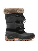 Śniegowce damskie - CMP Śniegowce Nietos Low Wmn 3Q78956 Czarny - miniaturka - grafika 1