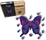 Puzzle - Puzzle Drewniane dla dzieci i dorosłych Motyl Butterfly - miniaturka - grafika 1