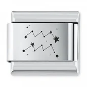 Charmsy - Murrano ITALIAN CHARMS Znak zodiaku konstylacje Wodnik IH-112 - miniaturka - grafika 1
