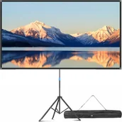 Ekrany projekcyjne - Ekran projekcyjny 16:9 VISULAPEX 80" 184 cm x 107 cm 4K - miniaturka - grafika 1