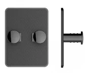 Akcesoria hydrauliczne - AG807 Uchwyt na golarkę czarny - miniaturka - grafika 1