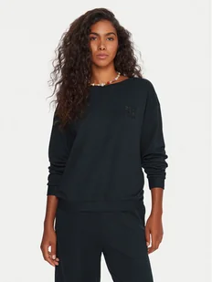 Roxy Bluza Surfing By Moonlight ERJFT05008 Czarny Relaxed Fit - Bluzy damskie - miniaturka - grafika 1