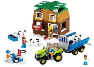 Sluban inny Klocki Miasto Farma budynek gospodarczy traktor 512 el.) MRS1388 - Klocki - miniaturka - grafika 1