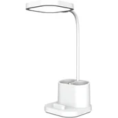 Papier do drukarek - Lampka Biurkowa Led Platinet Pen Holder Biala 4W (45777) - miniaturka - grafika 1