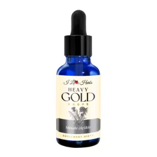 I Love Herbs HEAVY Gold Drops METALE CIĘŻKIE suplement diety 50 ml - Suplementy naturalne - miniaturka - grafika 1