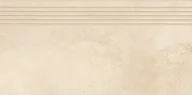 Płytki ceramiczne - Opoczno Stopnica Quenos beige mat rectified 29,8x59,8 - miniaturka - grafika 1