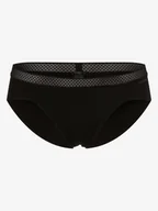 Majtki damskie - Calvin Klein Slipy Kobiety Sztuczne włókno czarny jednolity, S - miniaturka - grafika 1