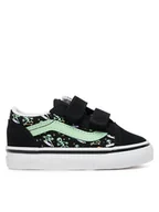 Buty dla chłopców - Vans Tenisówki Old Skool V VN000CTGYJ71 Czarny - miniaturka - grafika 1