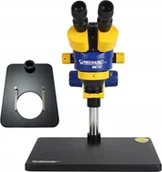 Mikroskopy i lupy - Mikroskop Stereo Triocular Mechanic MC75T B3 + B1 Minionek + Oświetlacz LED - miniaturka - grafika 1