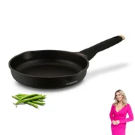 Patelnie - Marmurowa PATELNIA INDUKCJA GAZ patelnia 24 cm NIEPRZYWIERAJĄCA Black Rose Konighoffer - miniaturka - grafika 1