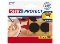 Inne akcesoria elektryczne - Tesa Podkładka filcowa VE9 57894-00001-00 26 mm brązowy 9 szt - miniaturka - grafika 1