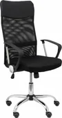 Fotele i krzesła biurowe - Krzesło biurowe Piqueras y Crespo Krzesło Biurowe Gontar Forl 31DBNE Czarny - miniaturka - grafika 1