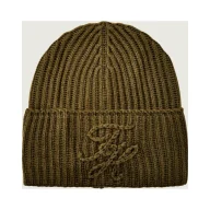 Czapki damskie - Tommy Hilfiger Wełniana czapka | z dodatkiem kaszmiru - miniaturka - grafika 1