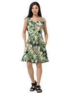 Sukienki - Jack Wolfskin Damska sukienka Paradise Midnight Blue All Over xxl - miniaturka - grafika 1