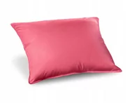 Poduszki - Poduszka półpuchowa 70x80 różowa 2,0 kg naturalny wsad 100% bawełna Inlet - miniaturka - grafika 1