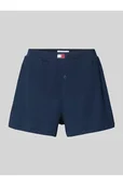 Spodenki damskie - Szorty od piżamy o kroju regular fit z mieszanki bawełny - Tommy Hilfiger - miniaturka - grafika 1