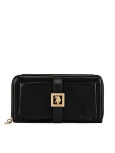 U.S. Polo Assn. Portfel WIUXT8505WVP Czarny - Portfele - miniaturka - grafika 1