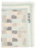 Apaszki i szaliki damskie - JOOP! Szalik damski Kobiety Bawełna biały|zielony|brązowy wzorzysty, ONE SIZE - miniaturka - grafika 1