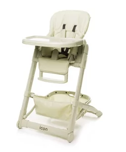 4Baby, Icon, leżaczek, krzesełko dziecięce, beige - Leżaczki i huśtawki - miniaturka - grafika 1