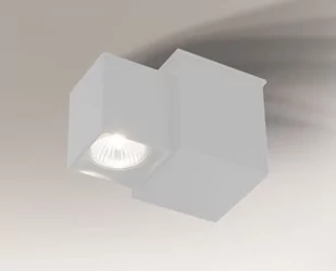 Shilo Reflektor BIZEN 7215 biały 7215 - Lampy pozostałe - miniaturka - grafika 1