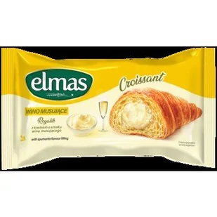 ELMAS Rogalik z kremem o smaku wina musującego 60 g - Chipsy - miniaturka - grafika 1
