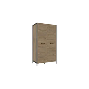 Szafa 2D HUDS822-M524 Oriental Tree Forte Dąb Bartex, Czarny - Szafy - miniaturka - grafika 1