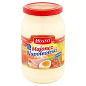 Majonezy i dressingi - Mosso Majonez Napoleoński 900 ml - miniaturka - grafika 1