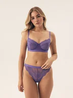 Biustonosze - Biustonosz miękki Ocrissa Bloovii niebieski 75C - miniaturka - grafika 1