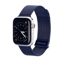 Akcesoria do smartwatchy - DUX DUCIS Milanese - pasek magnetyczny ze stali nierdzewnej do Apple Watch 38/40/41mm niebieski - miniaturka - grafika 1