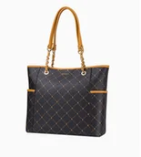 Torby na laptopy - Torebka damska PUCCINI MONOGRAM BTXP0023 - miniaturka - grafika 1