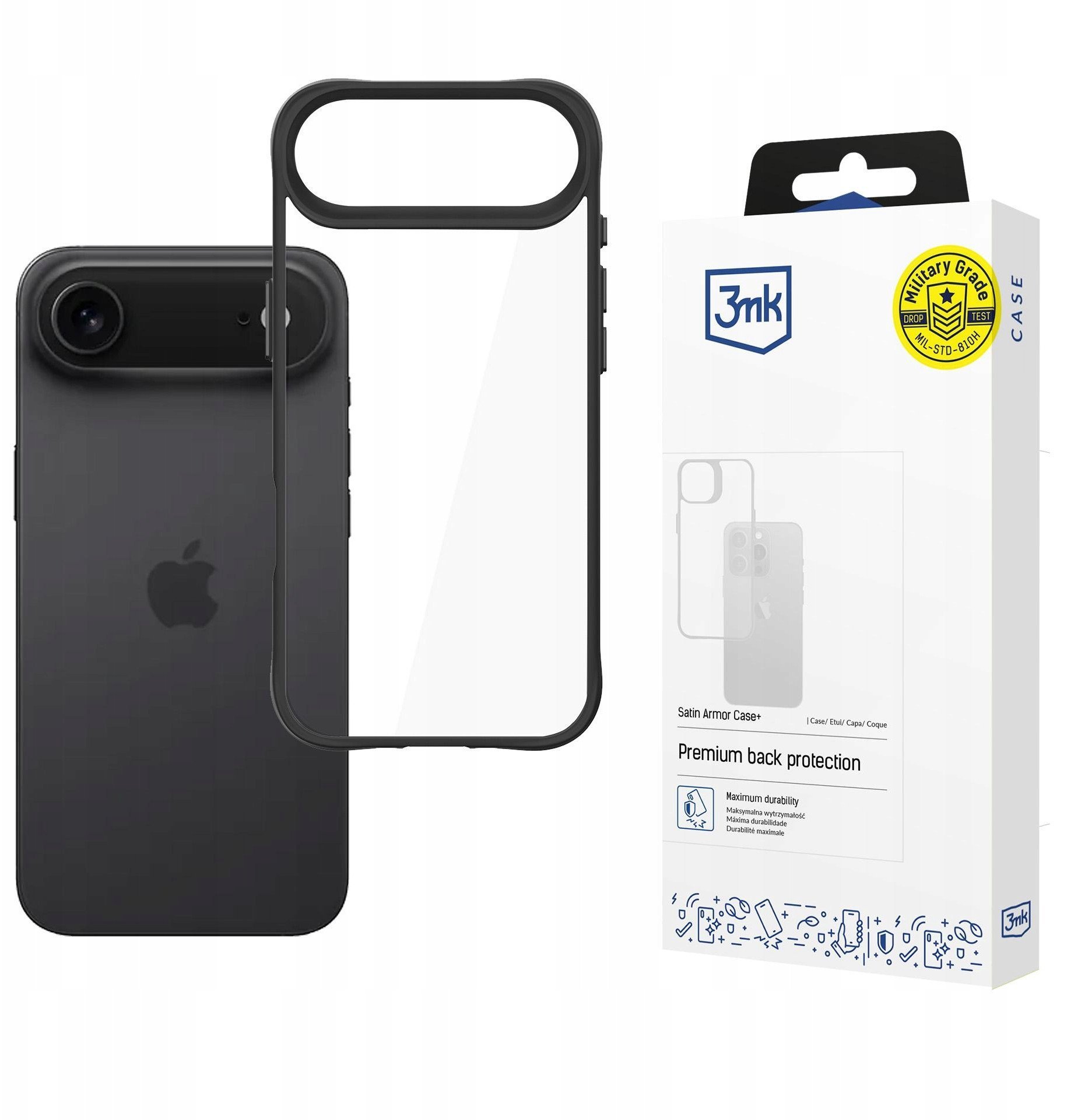 3mk Satin Armor Case+ pro Apple iPhone 17 Air