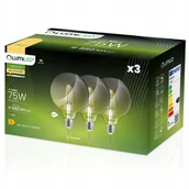 Żarówki LED - 3x Żarówka Led Dekoracyjna E27 G95 8W 3000K Globe - miniaturka - grafika 1