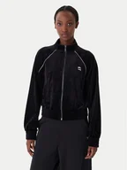 Bluzy damskie - KARL LAGERFELD Bluza B1W20029 Czarny Regular Fit - miniaturka - grafika 1