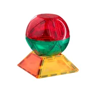 Klocki - Klocki magnetyczne Kopuły 18 el. Dome Pack Learn&Grow Toys - miniaturka - grafika 1