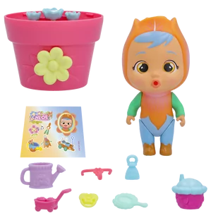 Cry Babies Lalka Happy Flowers Chloe IMC916265 - Lalki dla dziewczynek - miniaturka - grafika 2